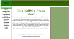 Desktop Screenshot of edibleplantstore.com